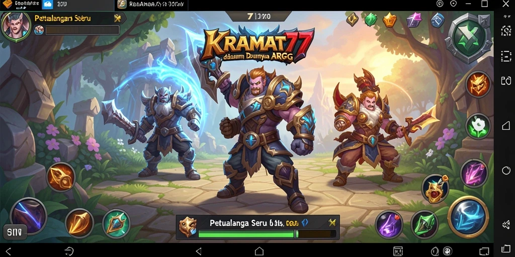 Tangkapan layar gameplay KRAMAT77 yang seru dan menarik.