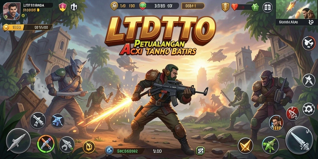 Screenshot gameplay LTDTOTO yang menampilkan aksi seru.