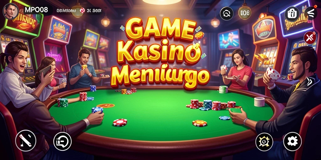 Screenshot MPO08 menampilkan gameplay Kasino yang mendebarkan dan grafis menawan.